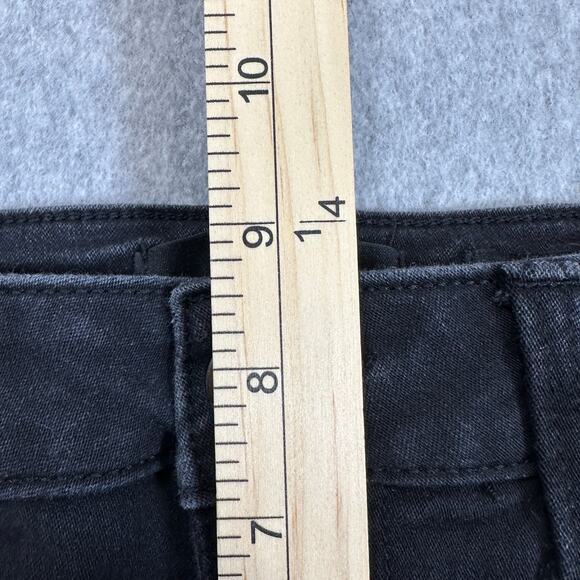 1822 Jeans Adriana Denim Skinny WMNS 6 Black Mid Rise CA5M1188A1 Ankle Street - Picture 9 of 11